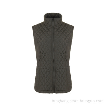Winter Zipper Casual Sleeveless Padded Vest